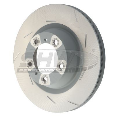 Disco de freno trasero derecho SHW Performance PRR39710 para PORSCHE PANAMERA 350mm