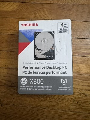 Toshiba X300 4 TB Hard Drive HDWR740XZSTA 4TB HDD