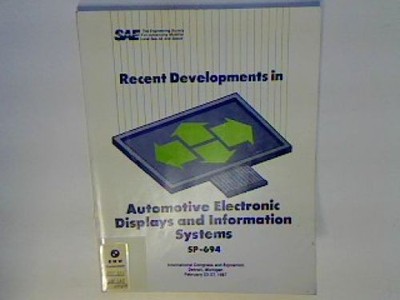 Recent Developments in Automotive Electronic Displays and Information Systems (S