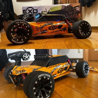 Axial EXO Terra Buggy RTR RC Car Rare Aluminum Parts Spare Body