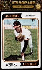 1974 Topps #68 Grant Jackson