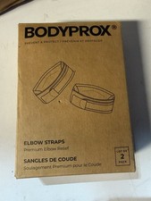 BODYPROX Elbow Straps 2 Pack Support Pain Relief Adjustable Tennis Golf