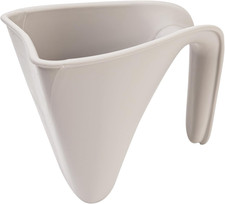 Bath Rinse Jug | Soft Rim Baby & Toddler Shampoo Rinser | Bath Hair Rinsing Cup