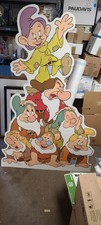 Disney 68" Blanche Neige Sept Nains Nains Carton Standee 677