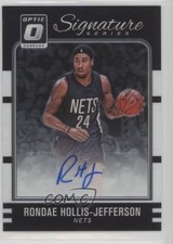 2016 Panini Donruss Optic Signature Series Rondae Hollis-Jefferson #41 Auto 0v9
