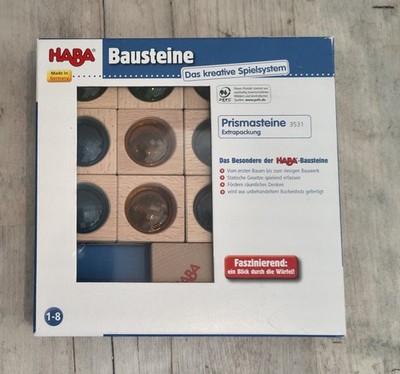 HABA Bausteine - 3531 - Prismasteine -  Kristallbausteine, Bauklötze, Holz