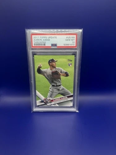 2017 Topps Update Series - Aaron Judge #US166 Throwing (RC) PSA 10
