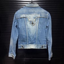 Blue Boy Denim Work Jacket Western Ethnic Punk Gyaru