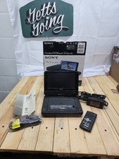 Sony Portable CD/DVD Player DVP-FX820 8" Swivel Action Widescreen With Box