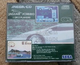 Jaguar Xj220 Sega Mega CD Boxed Complete GWC Free Tracked Postage