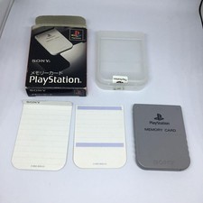 SONY PlayStation Memory Card with Box