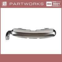 EndschalldäMpfer FüR Porsche 911 G 3.2 Carrera Sportauspuff 1X 84Mm Edelstahl