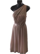Showcase Blush Pink Sadie Bridesmaid Midi Dress UK 12 New With Tags