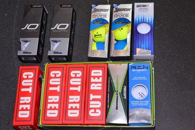 33  Golf ball mixture ( Wilson Duo Soft+ Srixon Q Star Tour Divide, Precept) etc