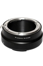 Manual Nikkor Pre-Ai, Non-Ai, AI AIS F Mount Lens to Cannon EOS RF Adapter, Nikk