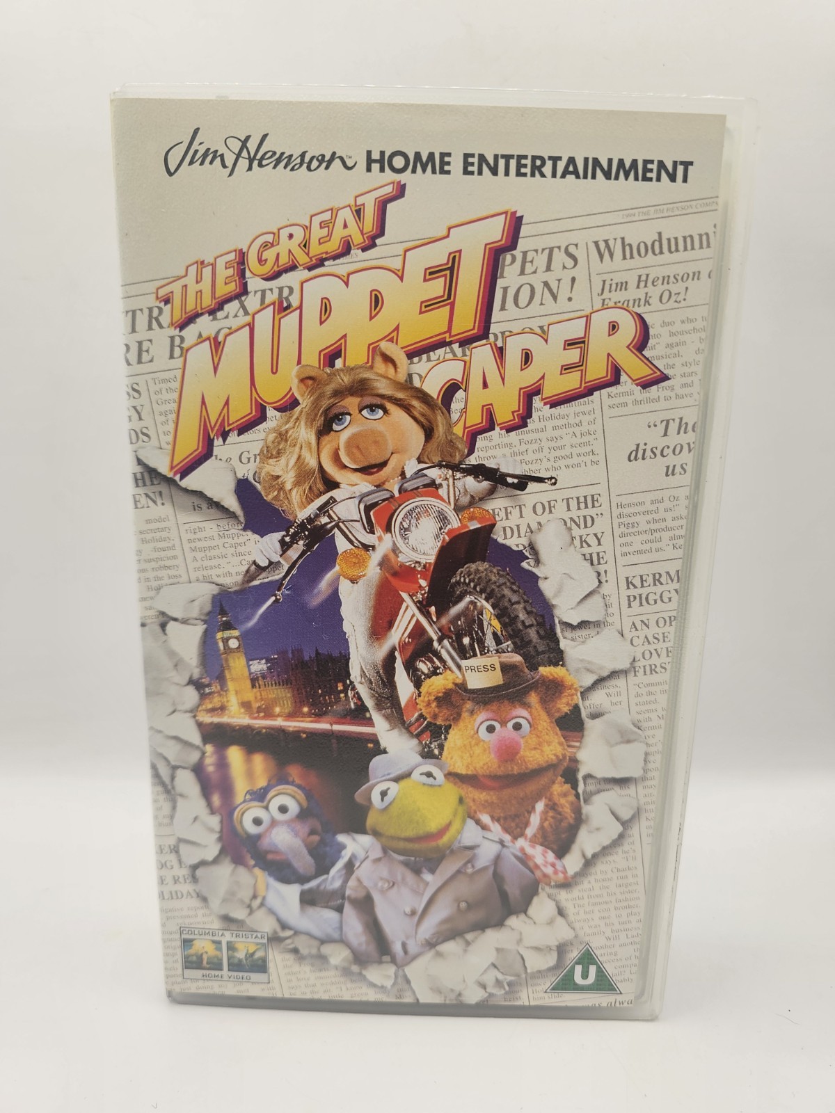 The Great Muppet Caper VHS 1993 - PAL UK VGC Video Kermit Miss Piggy JIM HENSON