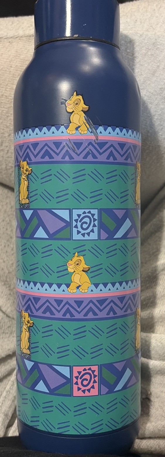 Disney Parks The Lion King Simba Stainless Steel Water Bottl