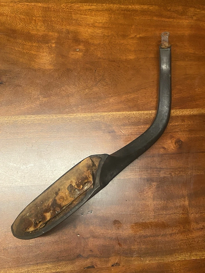 Manija de reposabrazos para puerta de pasajero BMW 1600 TI 1966 1967 negra Foto 4 de 4