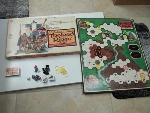 Milton Bradley JRR Tolkien’s The Lord Of The Rings 1979 Board Game Vintage