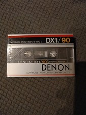 DENON DX1 90 1983 Rare Vintage Blank Audio Ca...