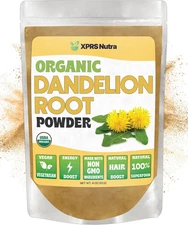 ORGANIC DANDELION ROOT POWDER Immune Boosting Heart Support Liver Vegan Friendly