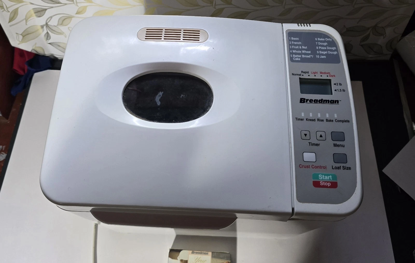 Breadman TR800 Automatic Breadmaker Tested Works Well