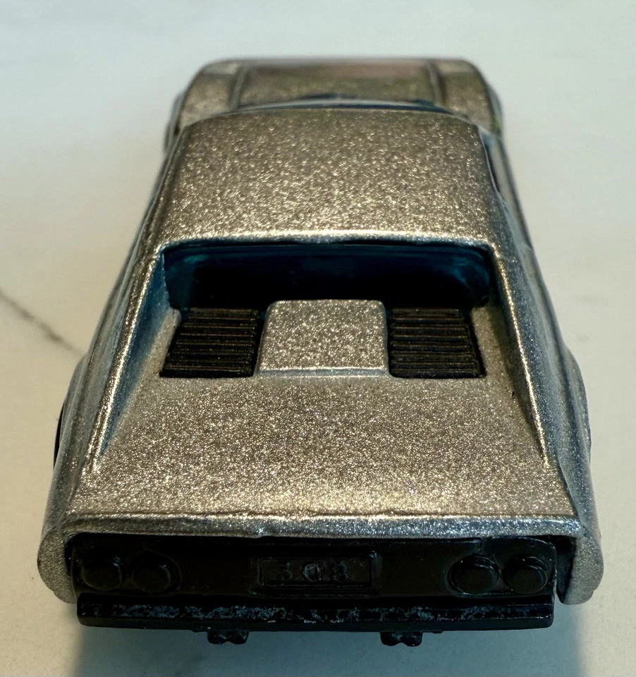 Ferrari Racebait 308 plateado Hot Wheels 1982 usado en excelente estado! Foto 4 de 4