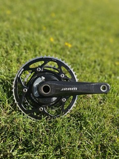 SRAM Force Carbon GXP Crankset Power2Max Type S Power Meter 172.5mm 52/38