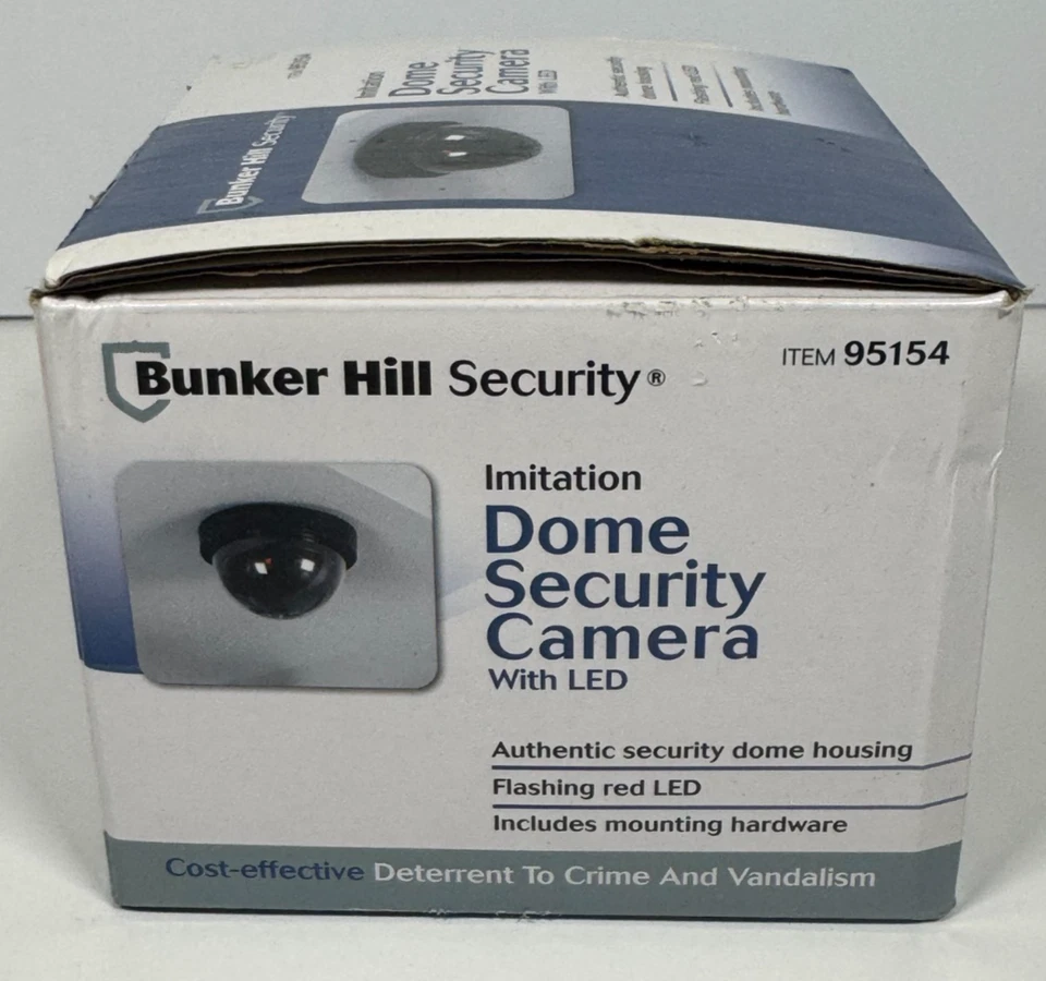 Bunker Hill Imitation Dome Security Camera With LED 95154 (NOT A WORKING CAMERA) - Image 4 of 4