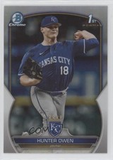 2023 Bowman Draft Chrome Refractor Hunter Owen #BDC-5 16s2