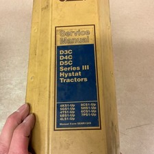 Cat Caterpillar D3c D4c D5c Iii Service Shop Repair Manual Tractor Bulldozer
