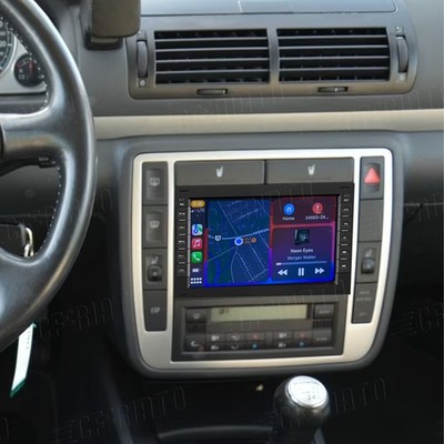 2+64GB Android 15 Autoradio Carplay Navi GPS RDS Für VW Sharan 7M Bj 1999-2009