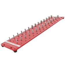 Inch and Metric Screw Nut and Bolt Thread Checker Thread Gauge 28 Holes  ▲