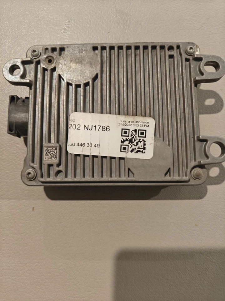 Sensor de radar control distrónico Freightliner Mercedes-Benz OEM A000 446 3349 Foto 3 de 3