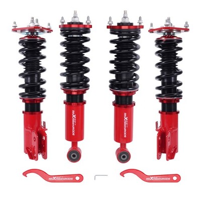 Coilover Suspension Kit 24 Way Damping Adjustable For Toyota Starlet 91-99