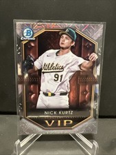 2025 Bowman Chrome Nick Kurtz VIP Mojo Refractor #VIP-2 Athletics