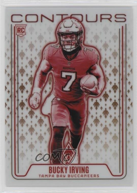 2024 Panini Phoenix Contours Bronze /75 Bucky Irving #CON-BIG Rookie RC 19l7