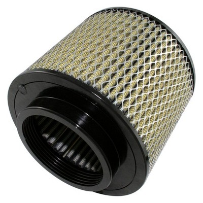 Magnum Flow Pro Guard 7 Round Straight Tan Air Filter 4'' F x 7'' B x 7'' T x 6'' H