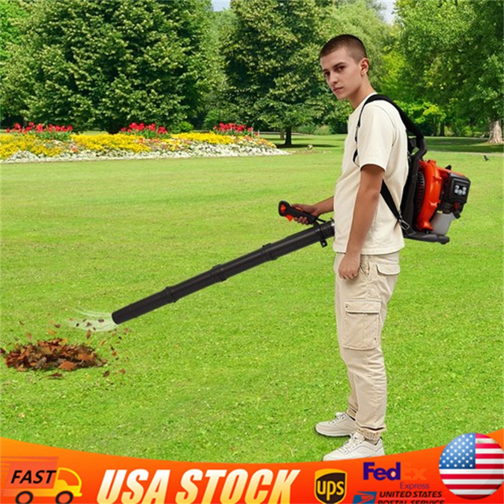 2024 New Upgraded 65CC 2-Stroke 850CFM  Commercial Backpack Gas Leaf Blower
