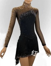 ice figure skating competition dress Gymnastics costume dance Dress dyeing
