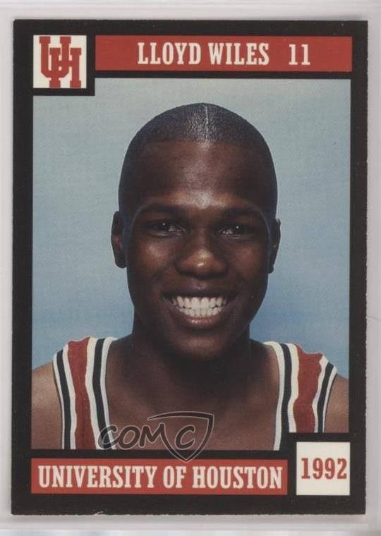 1992 Motion University of Houston Cougars Lloyd Wiles #13 0q3