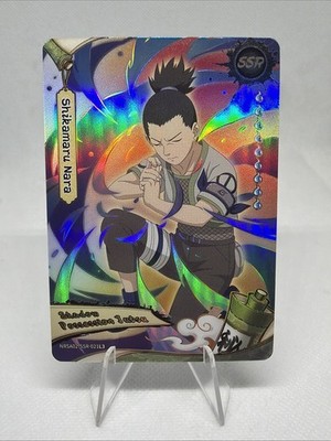 Naruto Kayou Eng Series 2 Card - Shikamaru Nara - NRSA02-SSR-021L3
