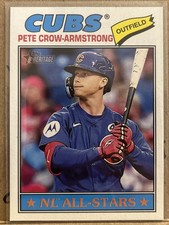 2026 Topps Heritage Pete Crow-Armstrong #261 NL ALL-STARS Chicago Cubs