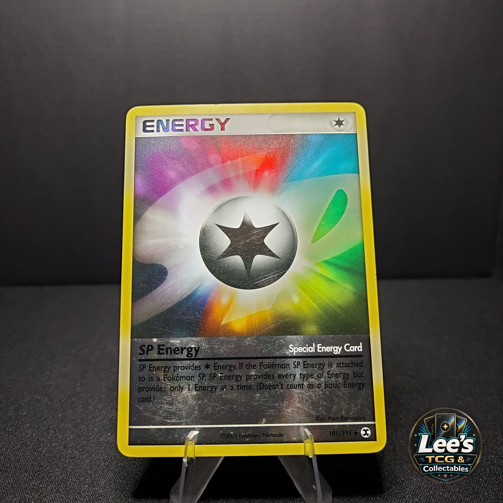 SP Energy 101/111 Reverse Holo Rising Rivals RR English Pokemon Card - MP