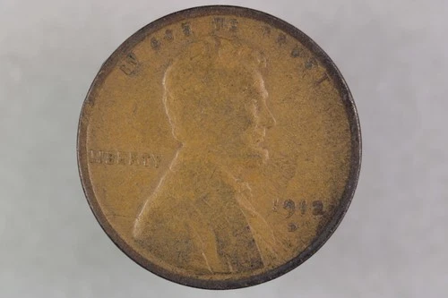 1912-D Lincoln Cent VG, small obv field marks by chin Offering combined shipping