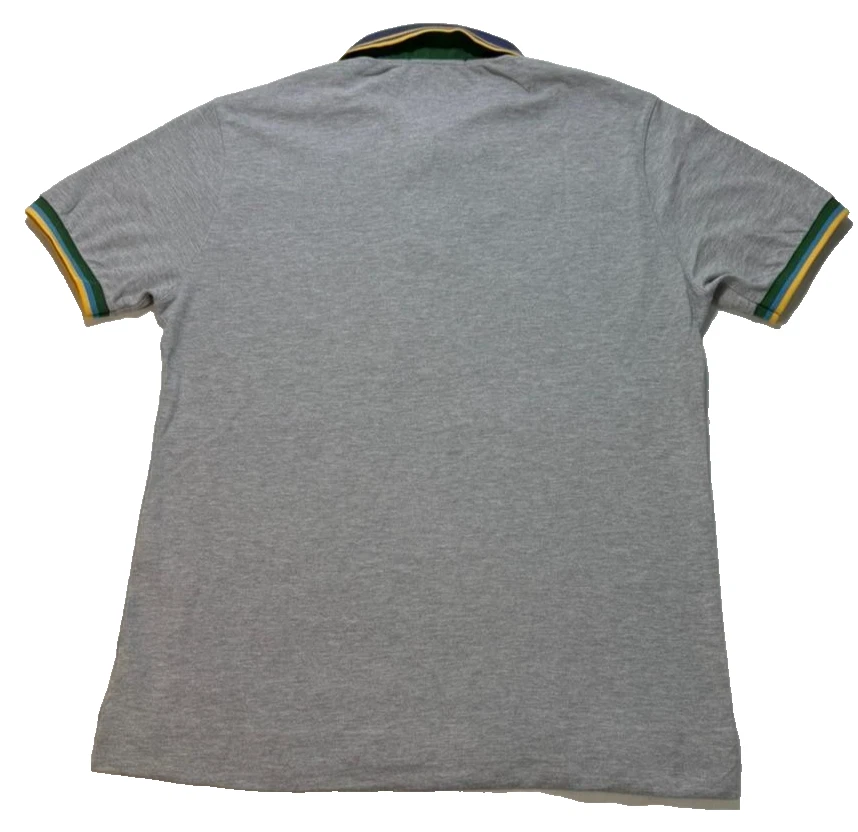 FRED PERRY EDICIÓN ESPECIAL POLO GRIS XXL LAUREL LOGO PARA HOMBRE - Imagen 2 de 4