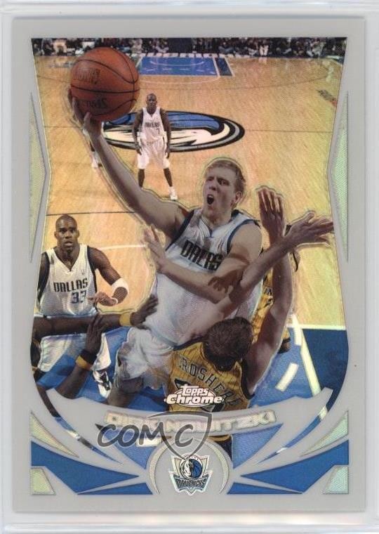 2004-05 Topps Chrome Refractor Dirk Nowitzki #41 HOF