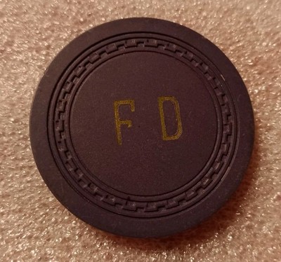 $5 Red Rooster ''Felix DeVere - Owner'' - LAS VEGAS Casino Chip well used FD