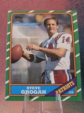1986 Topps #31 Steve Grogan