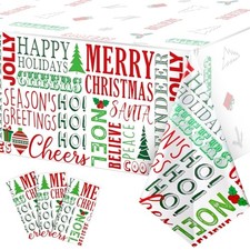Pcs Christmas Tablecloth Christmas Party Tablecloth Decorations Plastic 3
